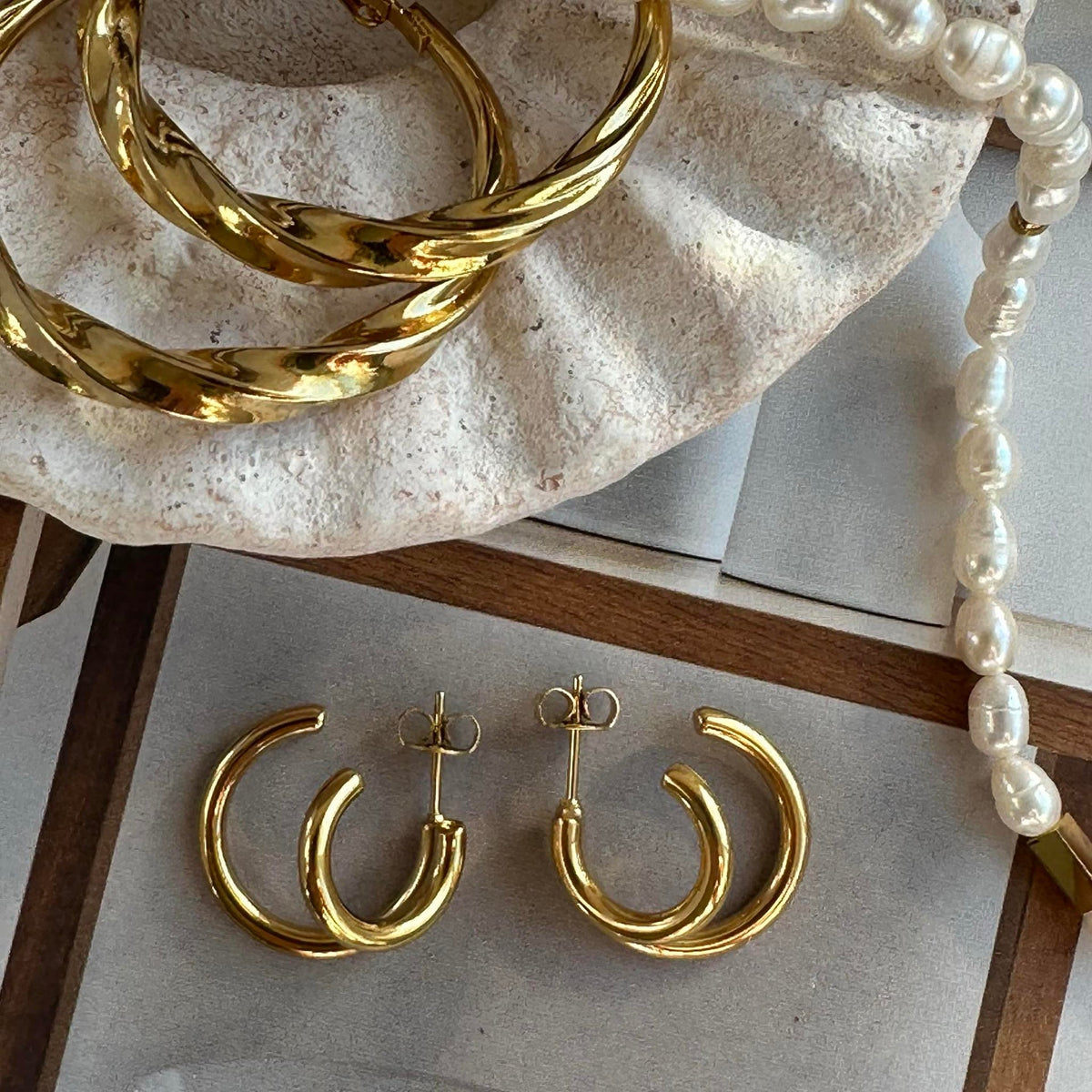Oorbellen Camille – Verguld