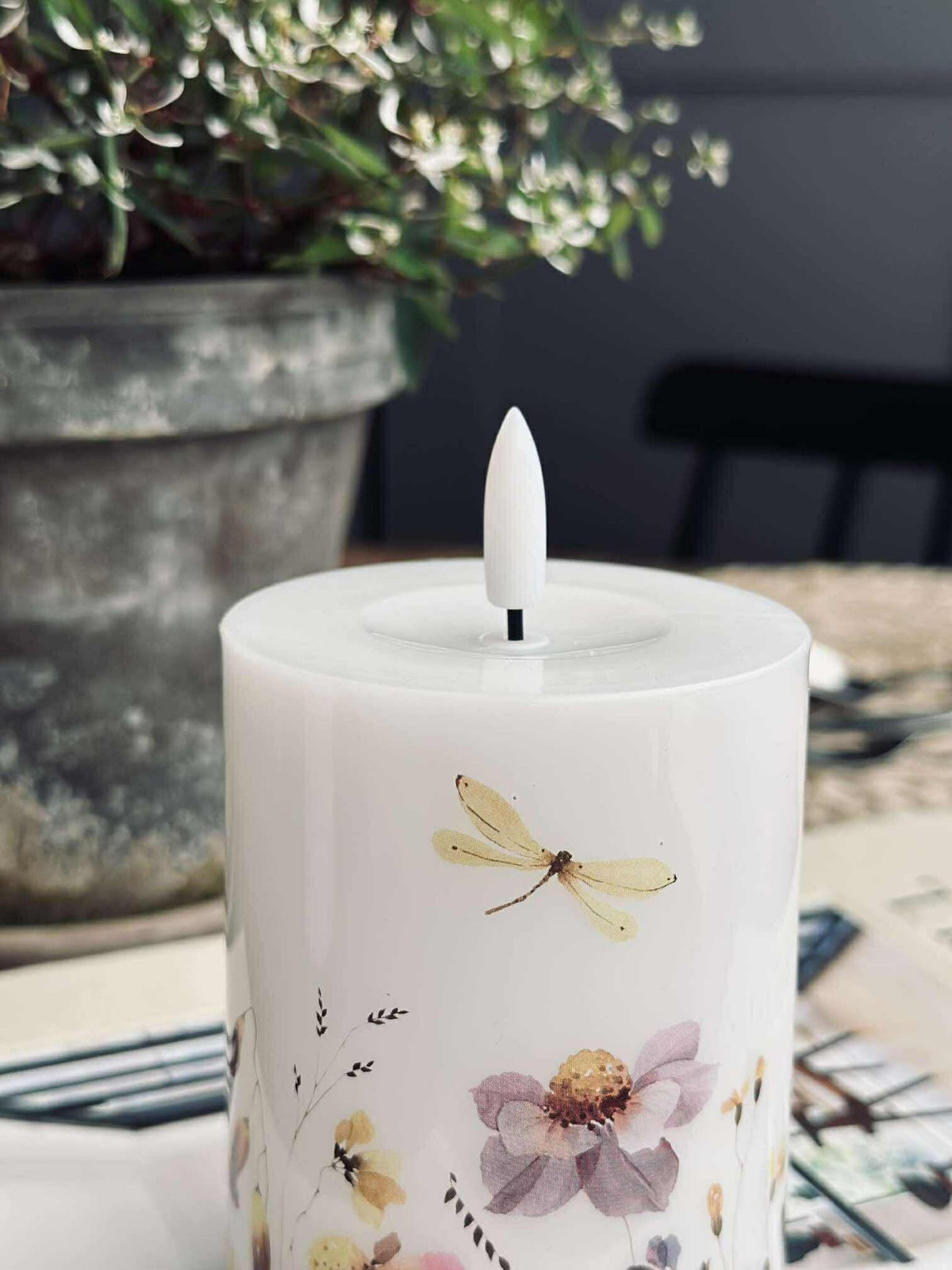 LED Blokkaars Twinkle flora