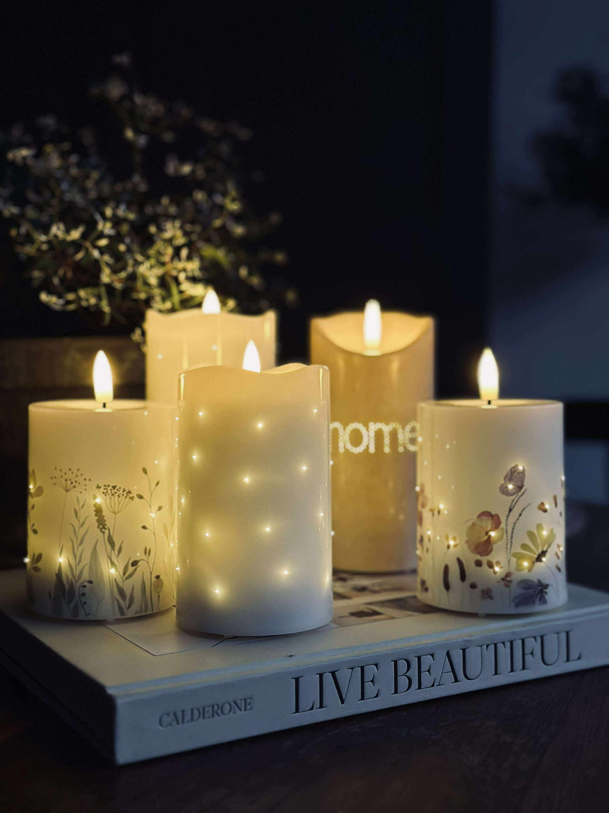LED stompkaars White TWINKLE 15cm