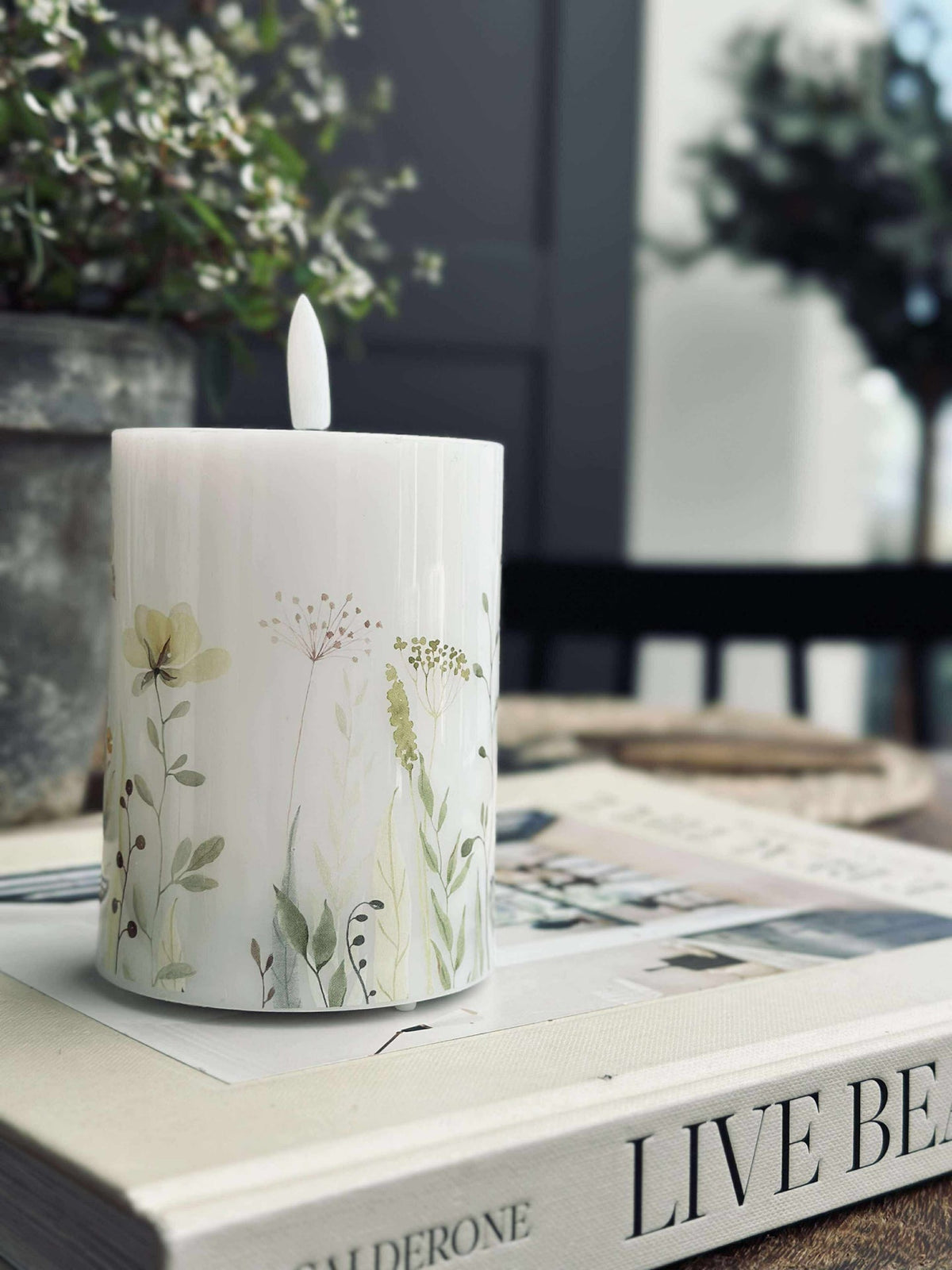 LED Blokkaars Twinkle wild flora