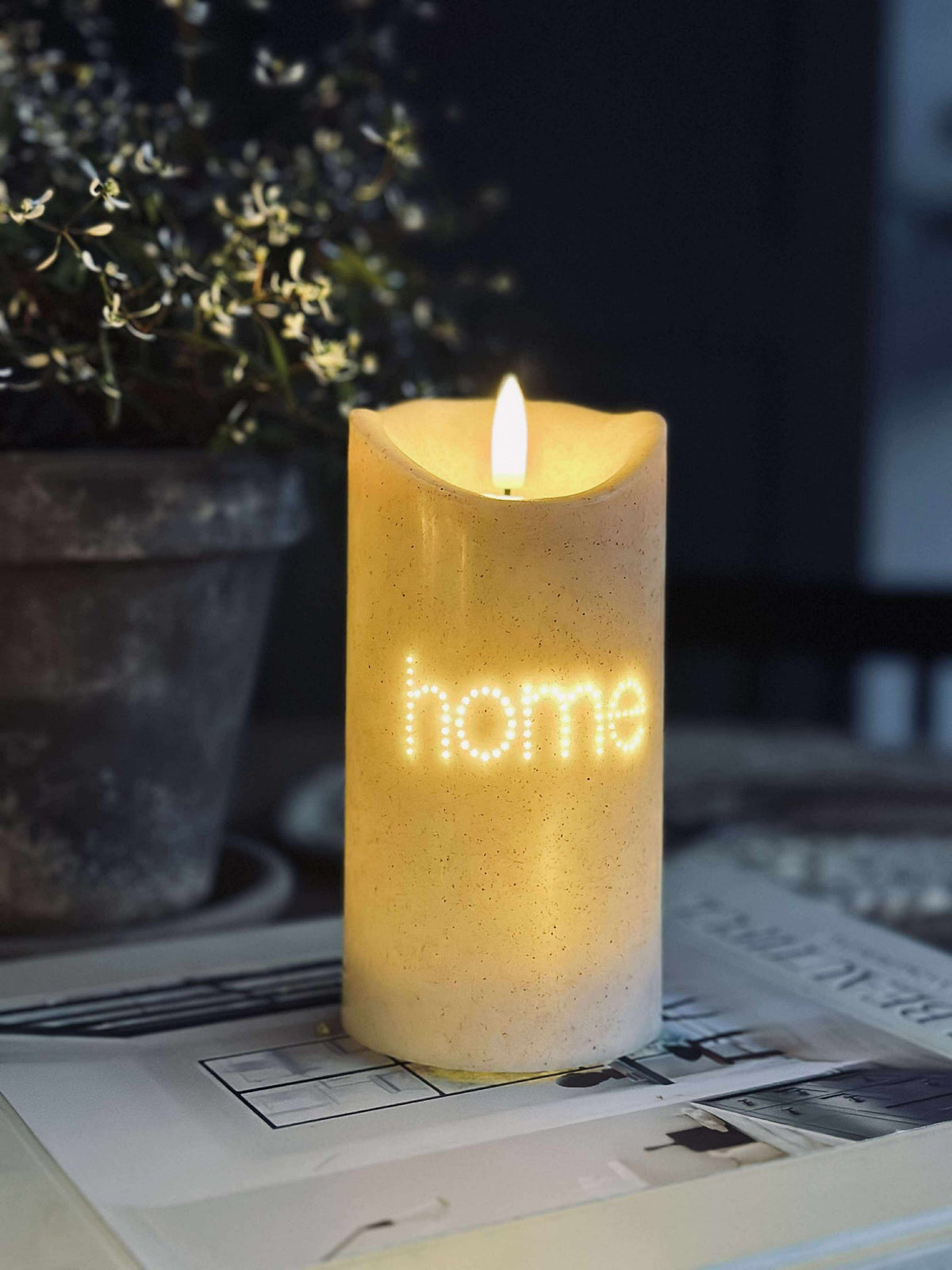 LED Blokkaars Twinkle Home
