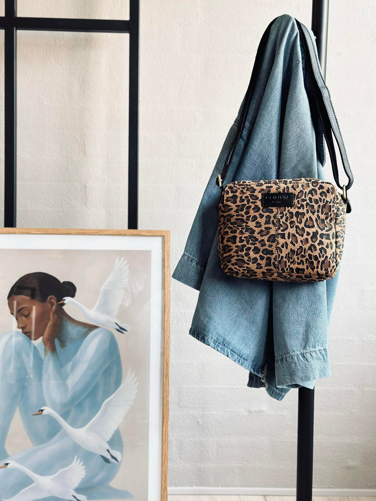 Crossbody Nola luipaard
