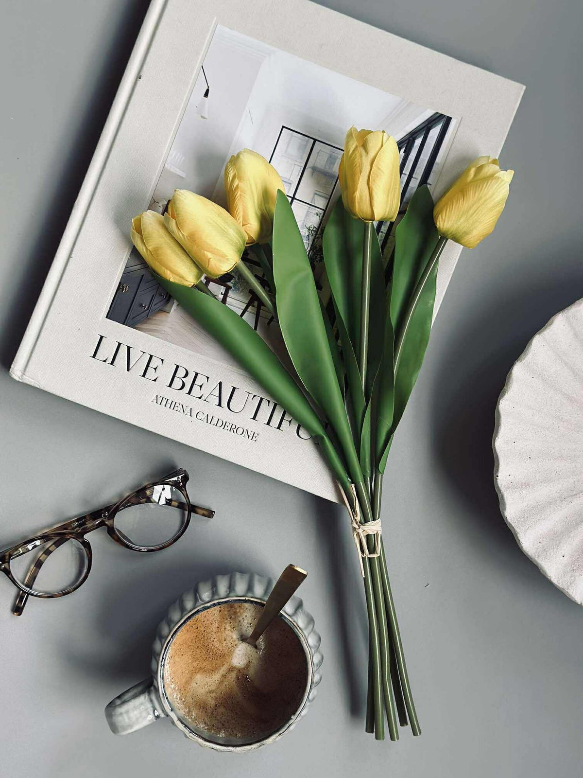 Tulpen zijde-look– meerdere kleuren