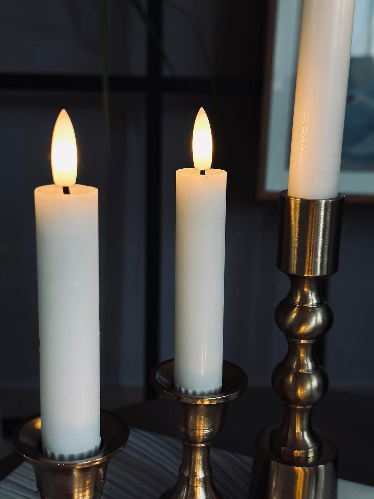 LED-lichtset met 8 delen - Wit