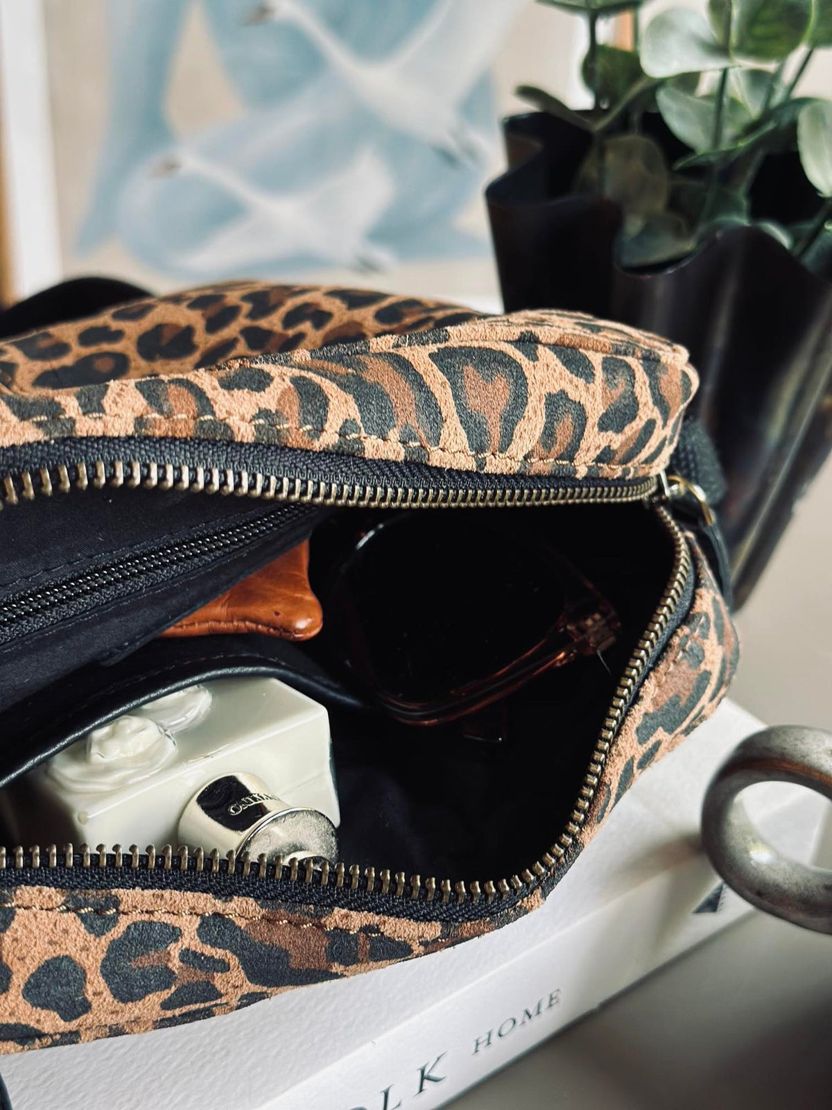 Crossbody Nola luipaard