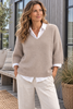 Trui Alpaca v-hals - Depeche