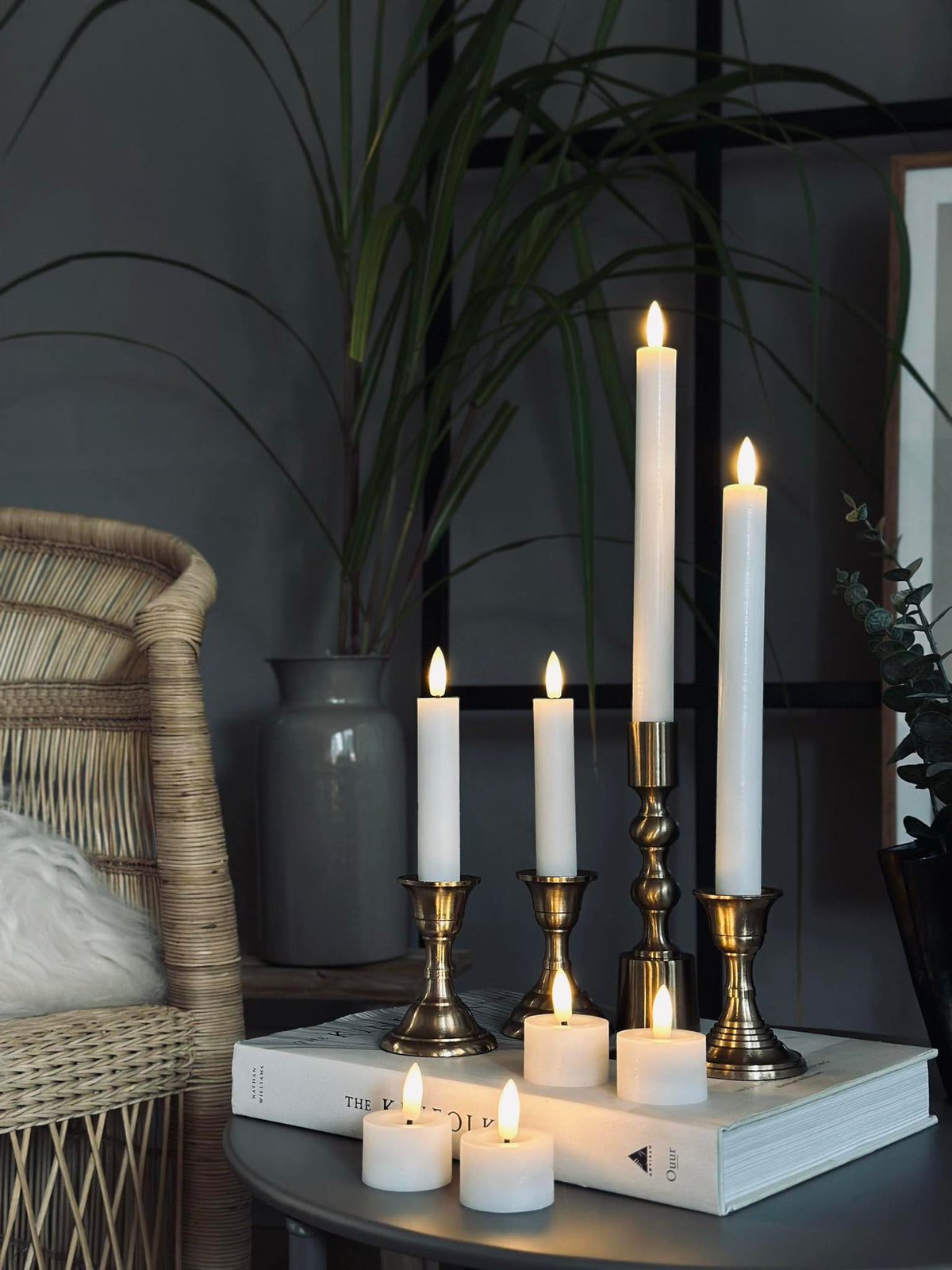 LED-lichtset met 8 delen - Wit