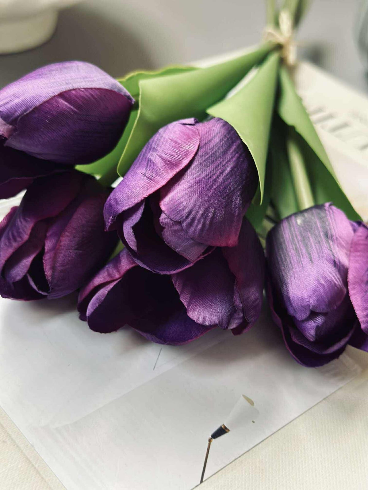 Tulpen zijde-look– meerdere kleuren