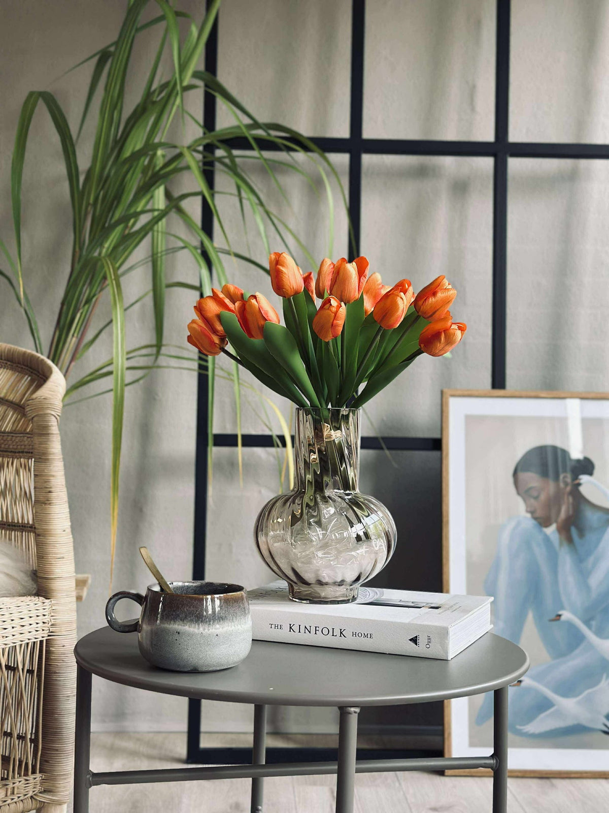 Tulpen zijde-look– meerdere kleuren