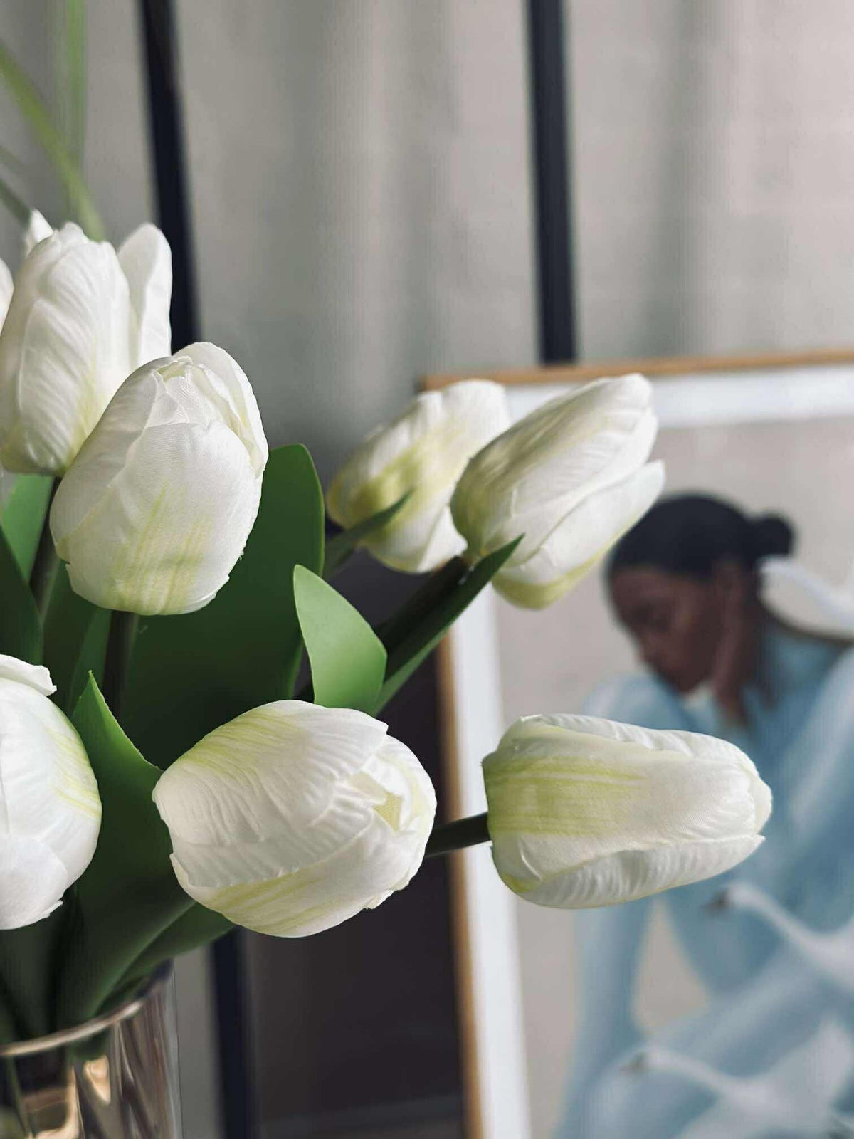 Tulpen zijde-look– meerdere kleuren