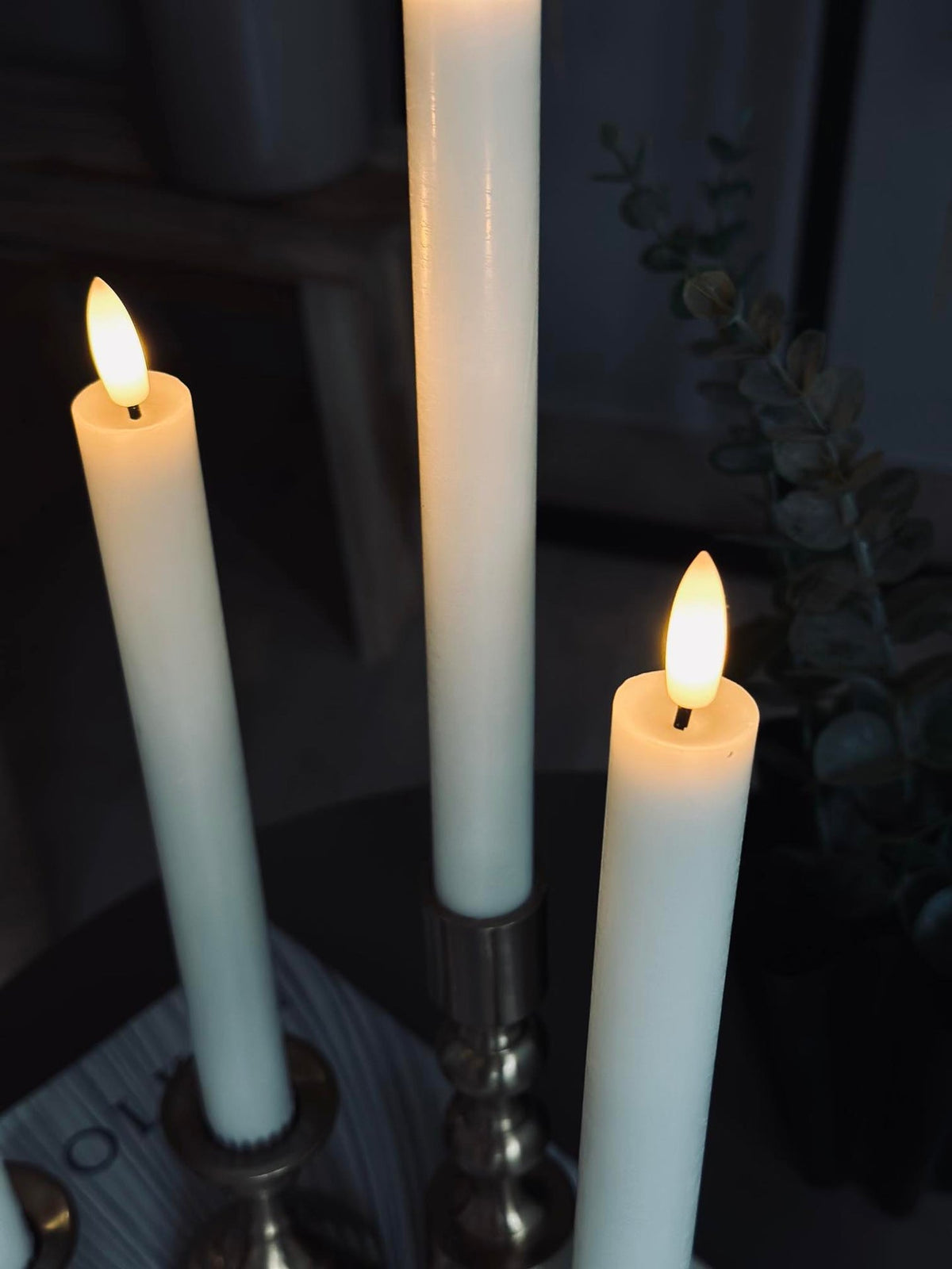 LED kaarsen 4 stuks - Wit
