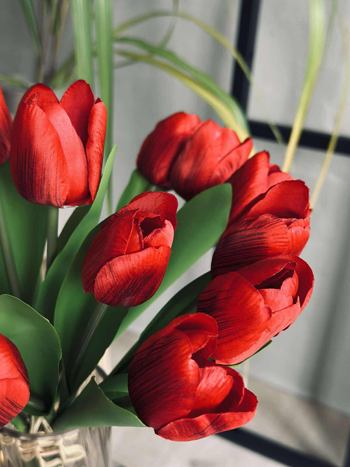 Tulpen zijde-look– meerdere kleuren