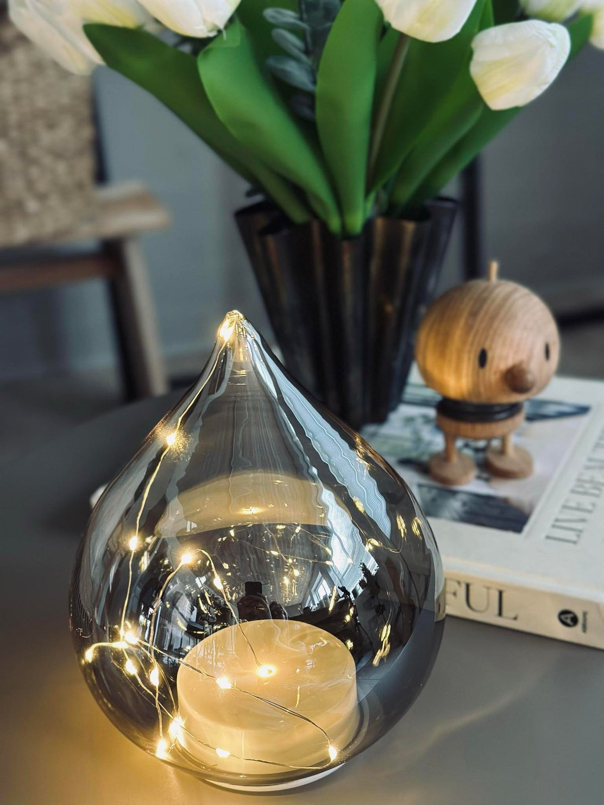 Drop led lamp - 19 cm