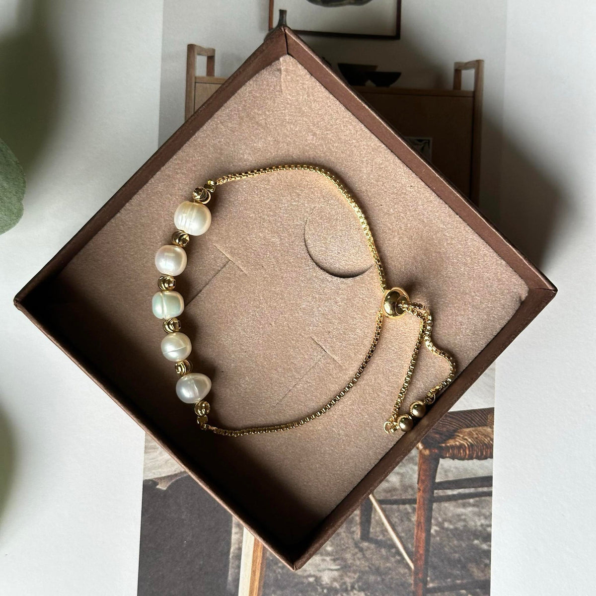 Armband Casja verguld