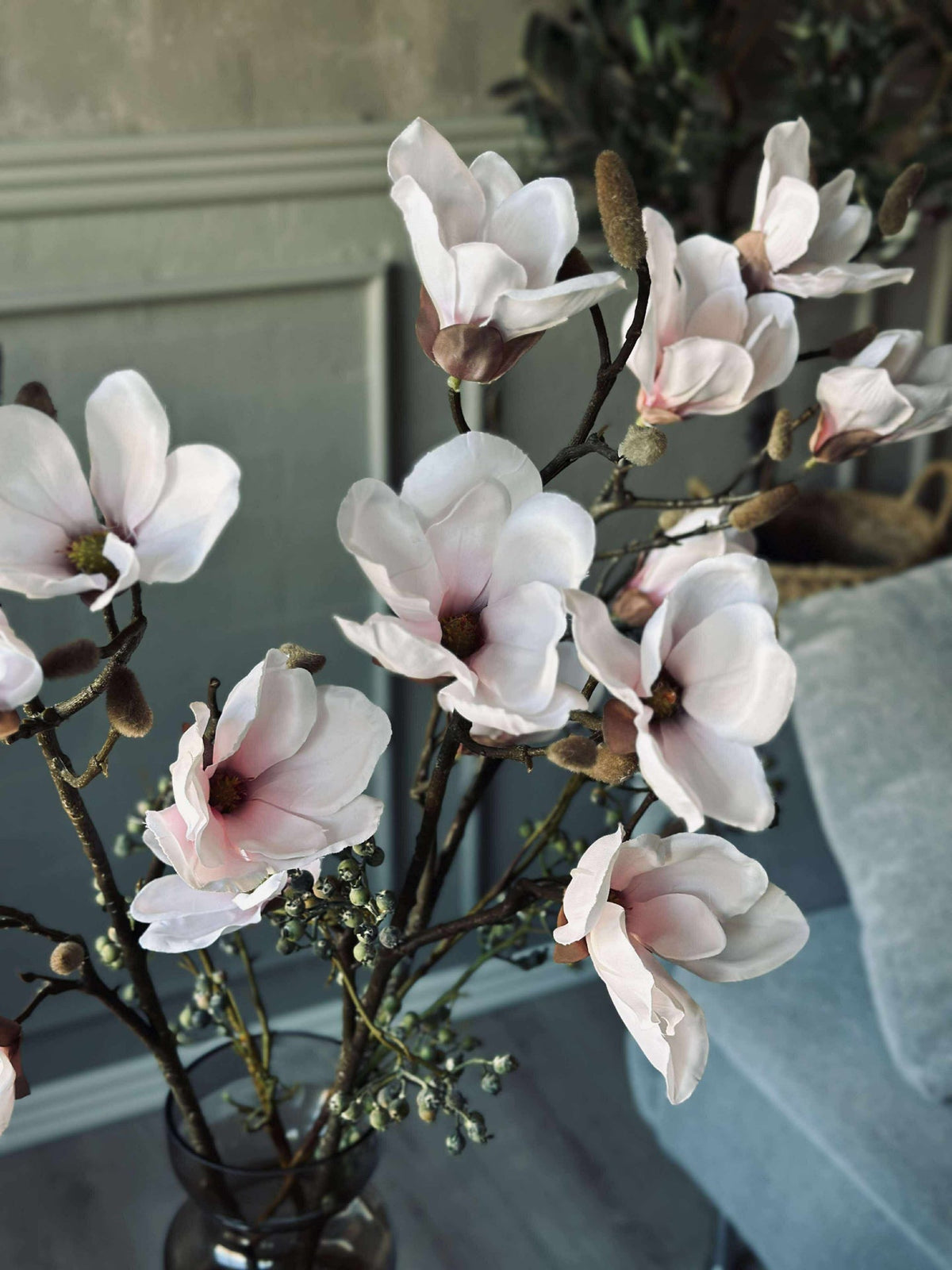 Magnoliatak roze - 92cm