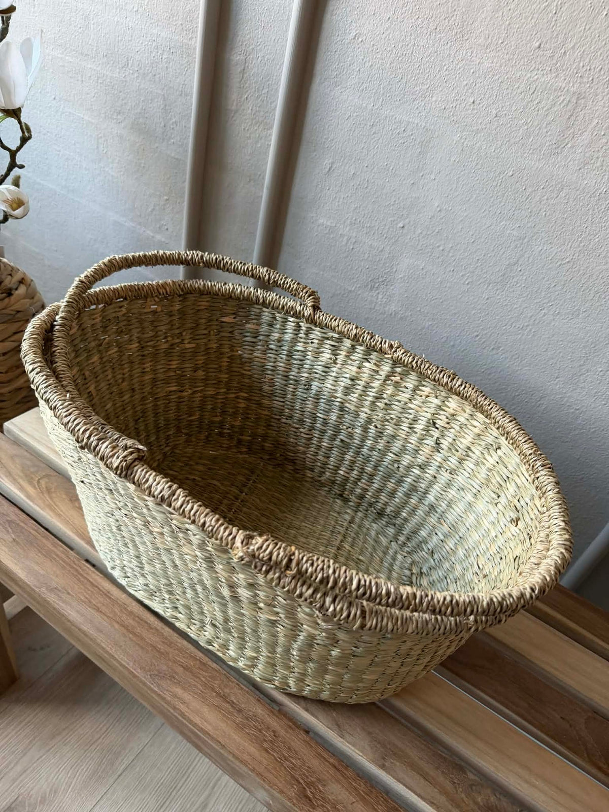 Boodschappenmand van zeegras