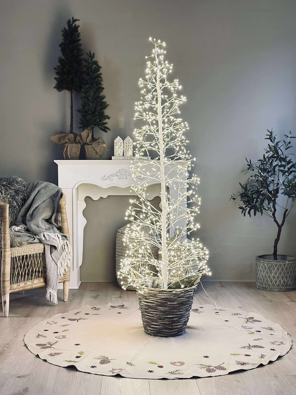 Kerstboompkleed dia 140cm