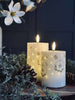 LED stompkaarsen TWINKLE CHRISTMAS - set van 2 st.