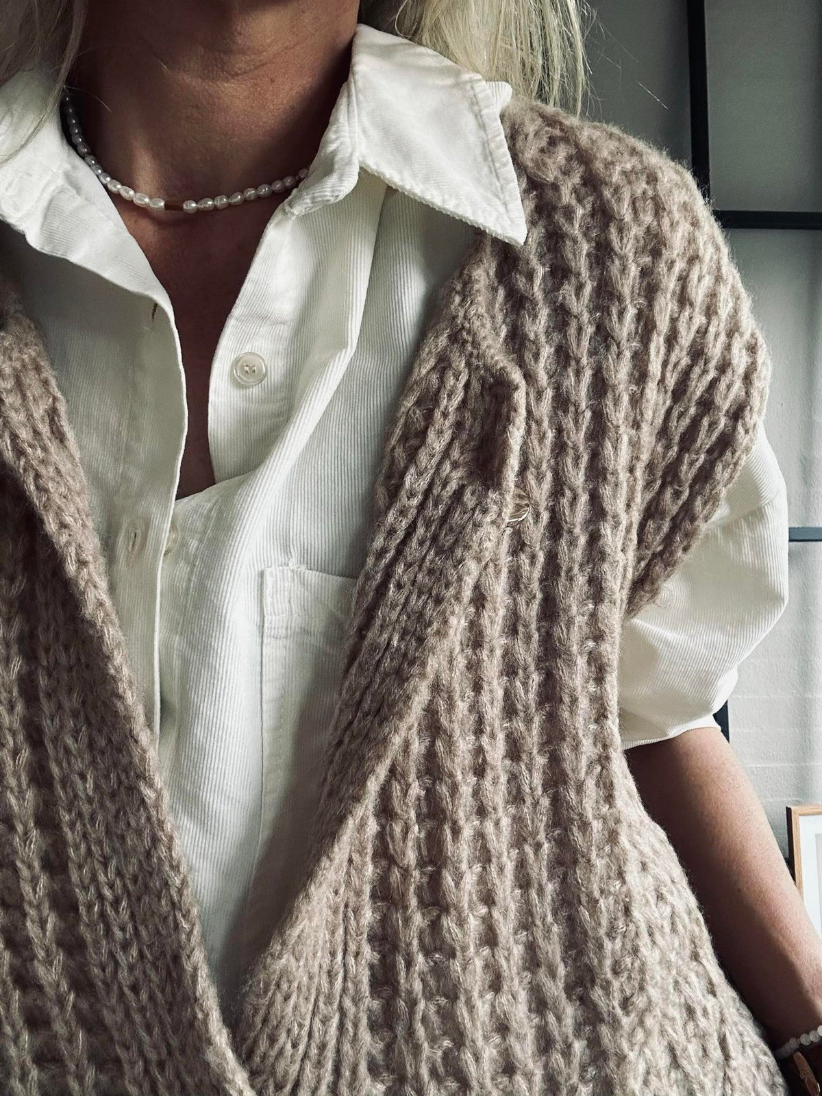 Gilet Ruby beige