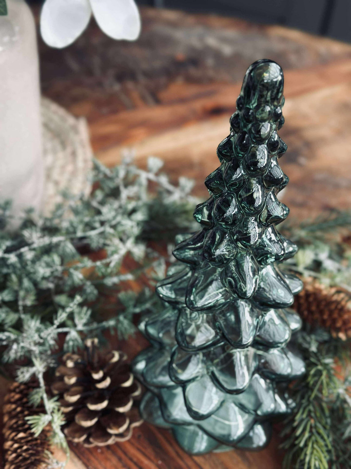 Kerstboom glas