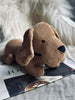 Honden-deurstopper - Beige fluweel