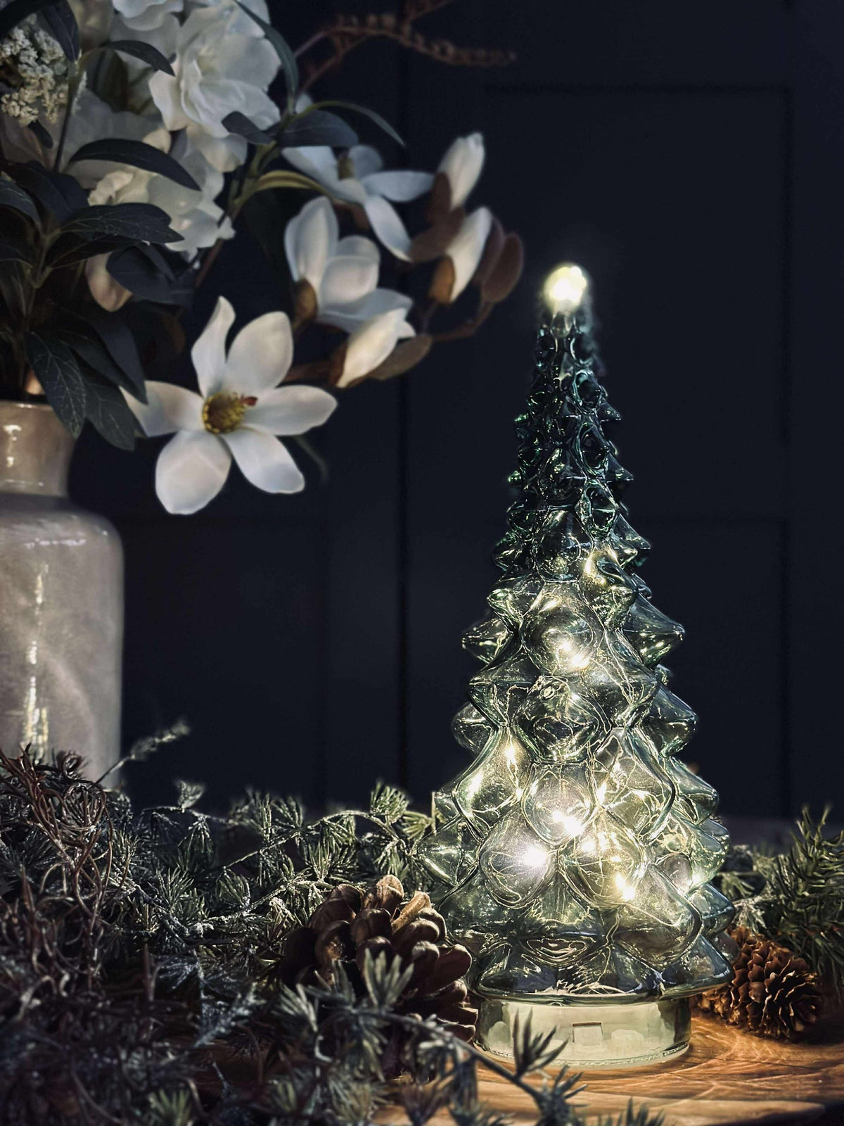 Kerstboom glas