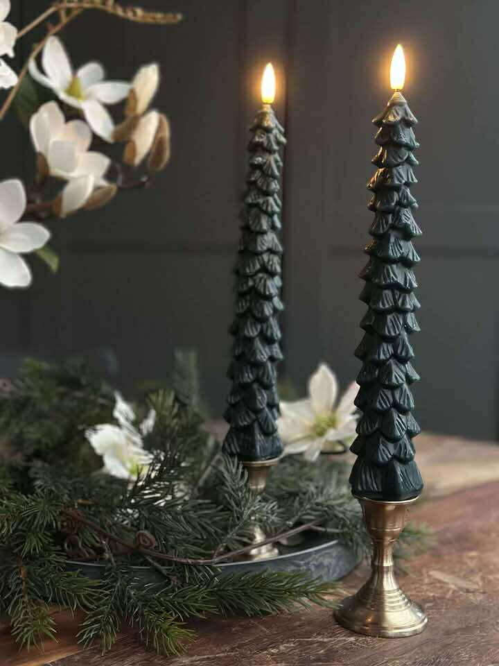 LED Stompkaarsen 2 st - Kerstboom