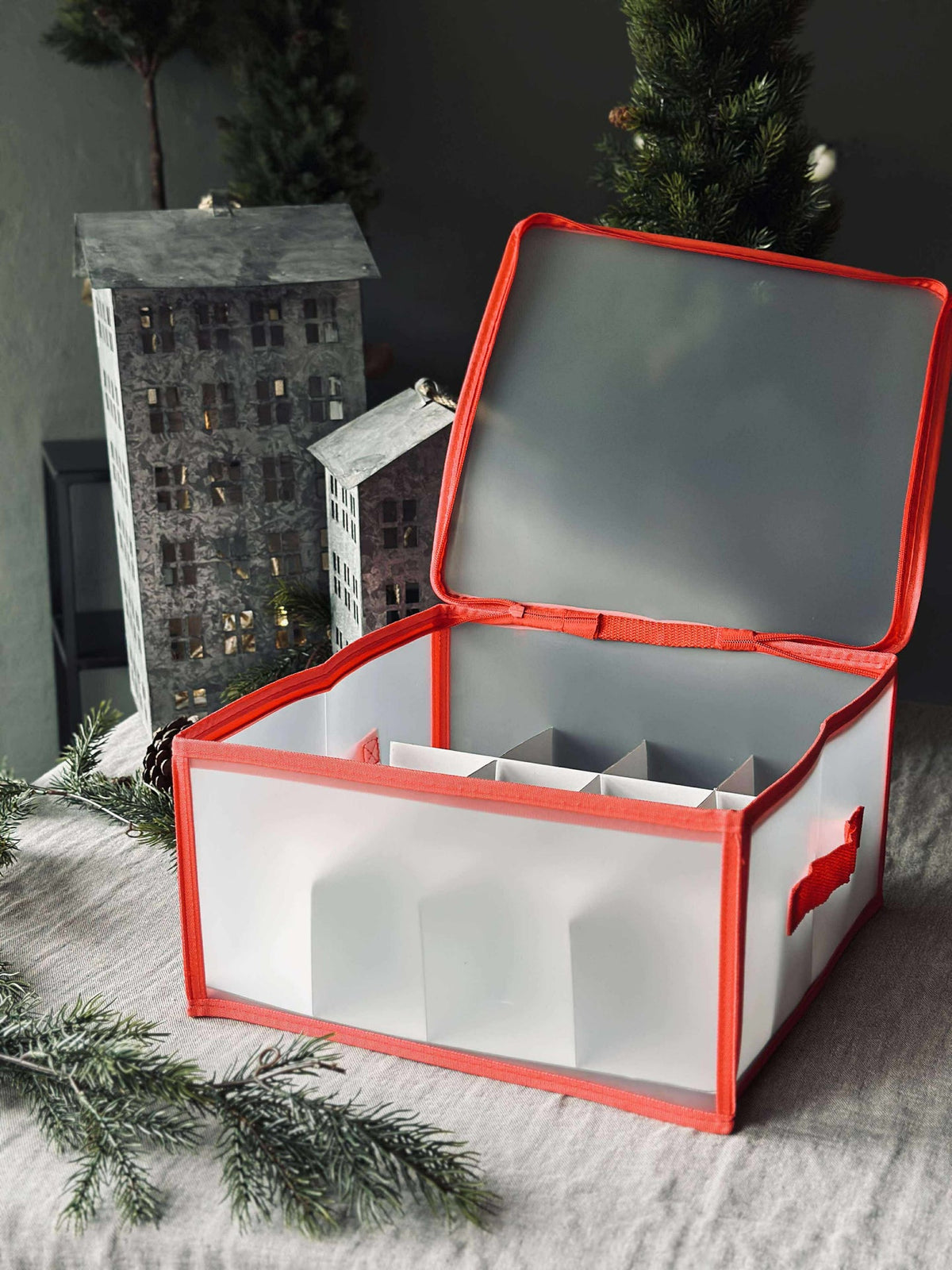 Opberger voor Kerstballen - MAX 32 kerstballen