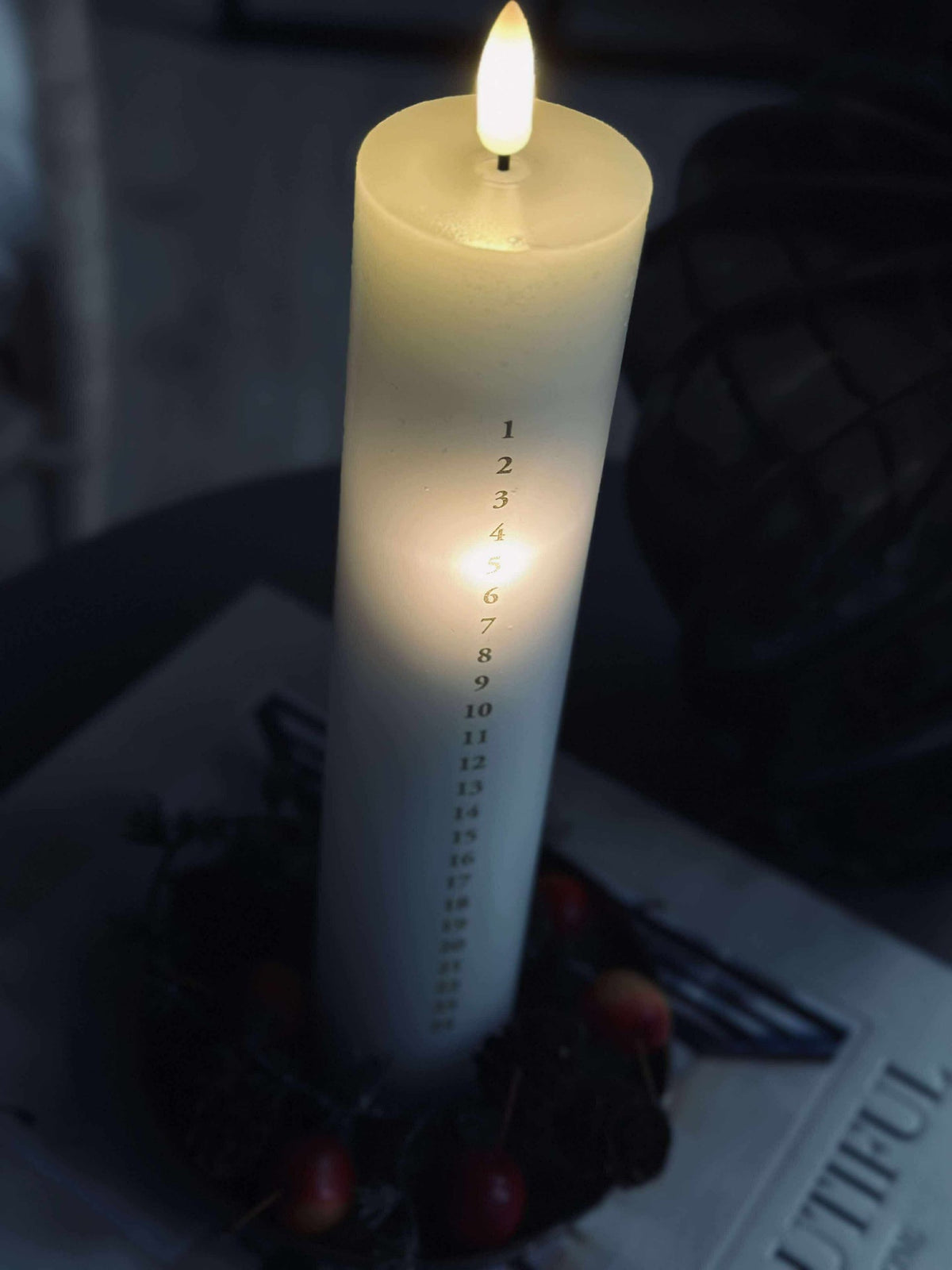 LED adventskaars incl. afstandsbediening