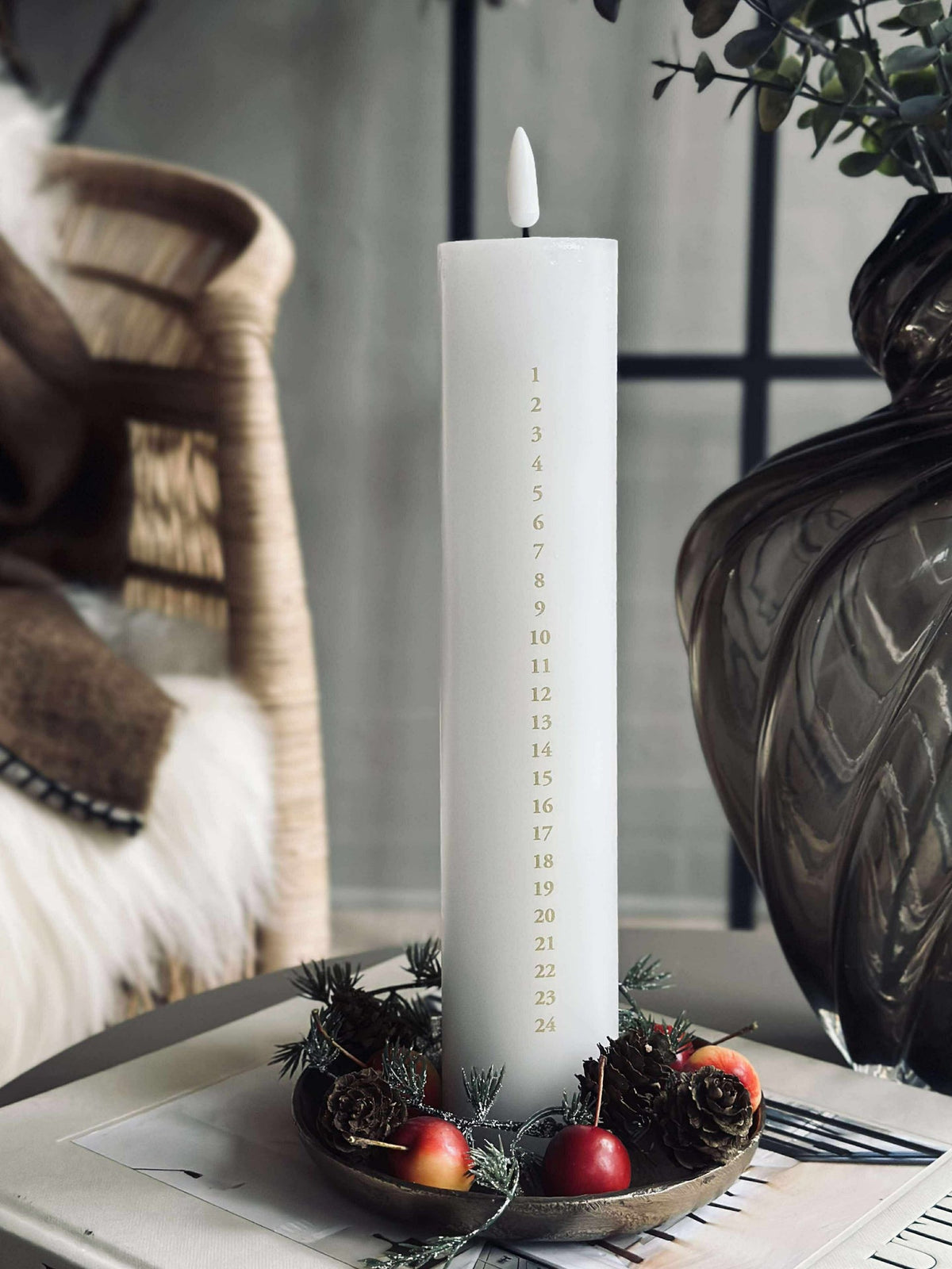 LED adventskaars incl. afstandsbediening