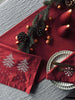 Tafelloper Rood Kerst - 40x140
