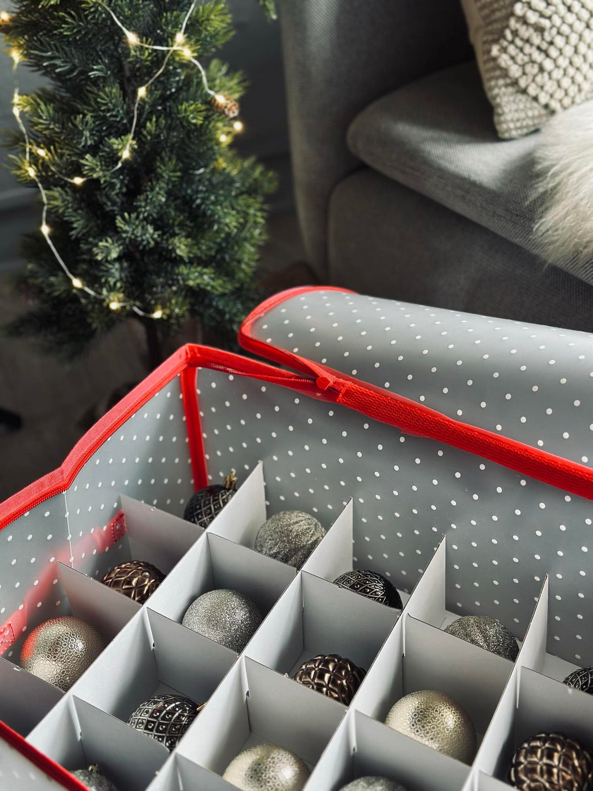 Opbergoplossing voor kerstballen - MAX 112 kerstballen