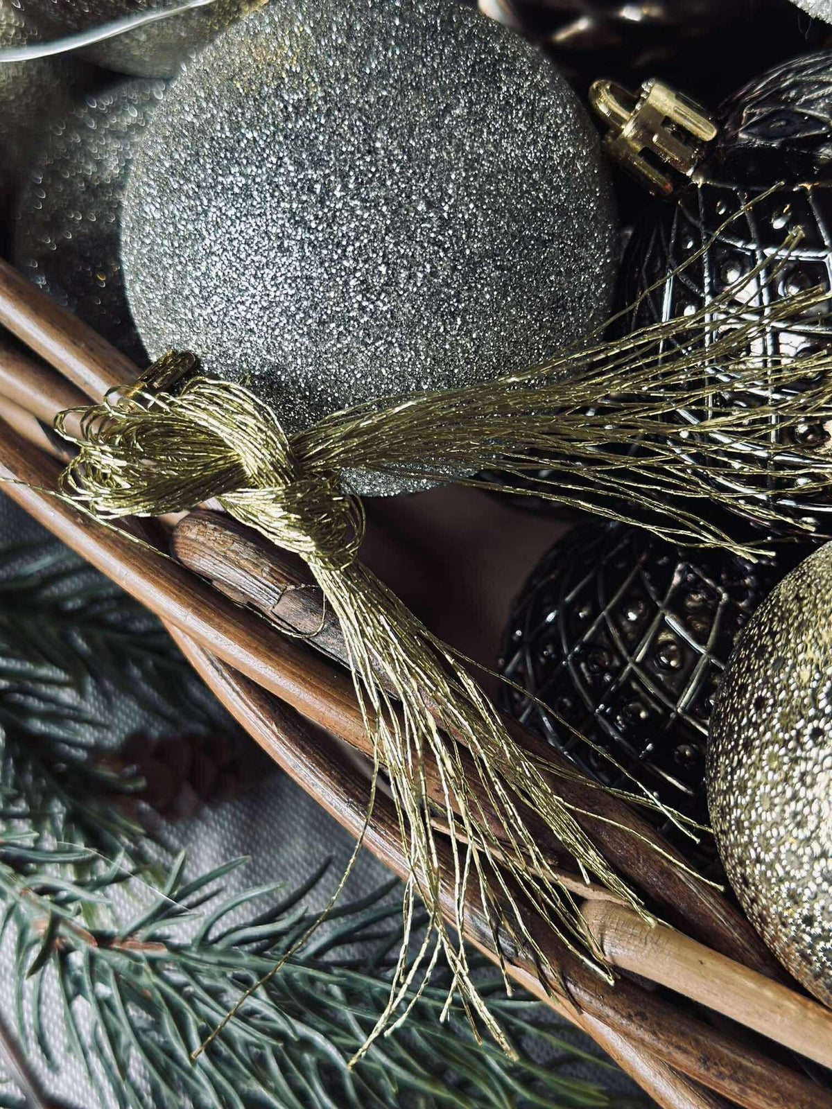 Kerstbal mix box 35 stuks