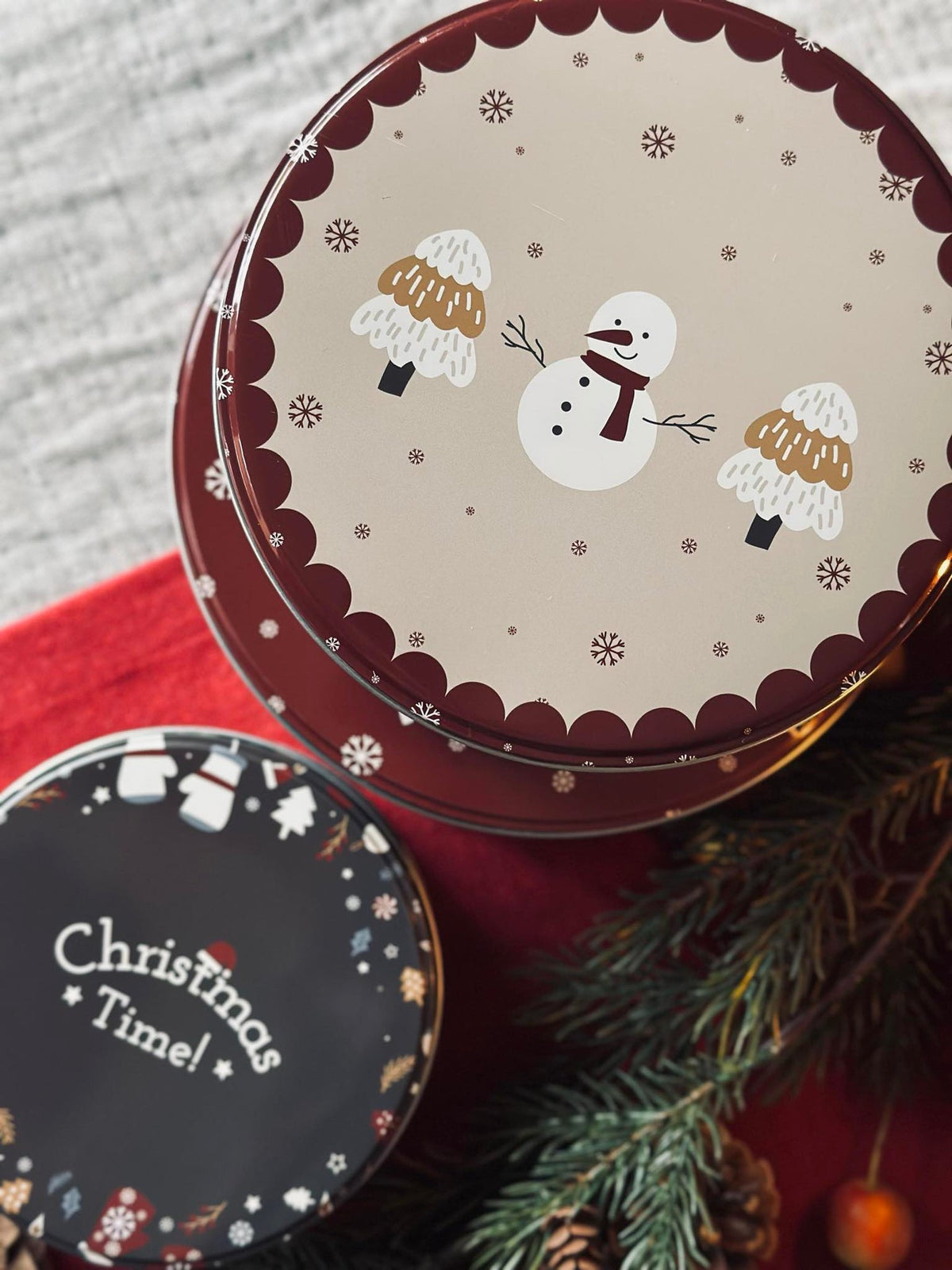 Koektrommels Kerst - Set van 3 st.