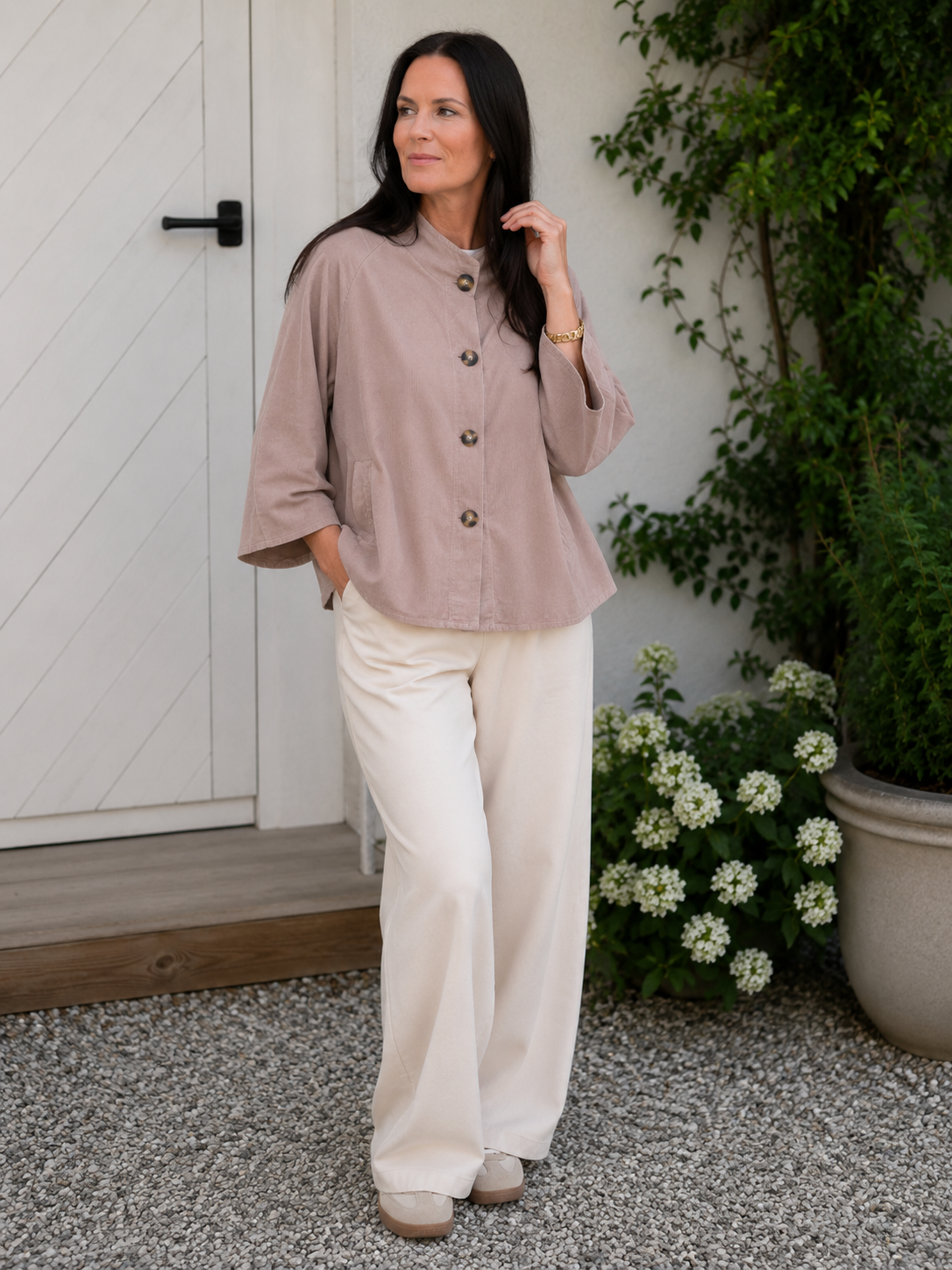 Jas Jessamy - Tortora babycord