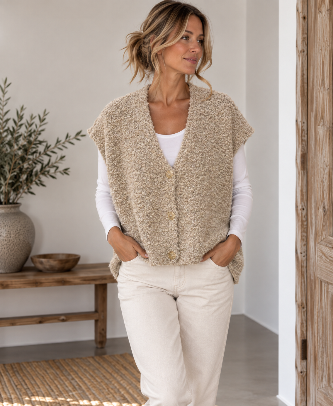 Gilet Camel
