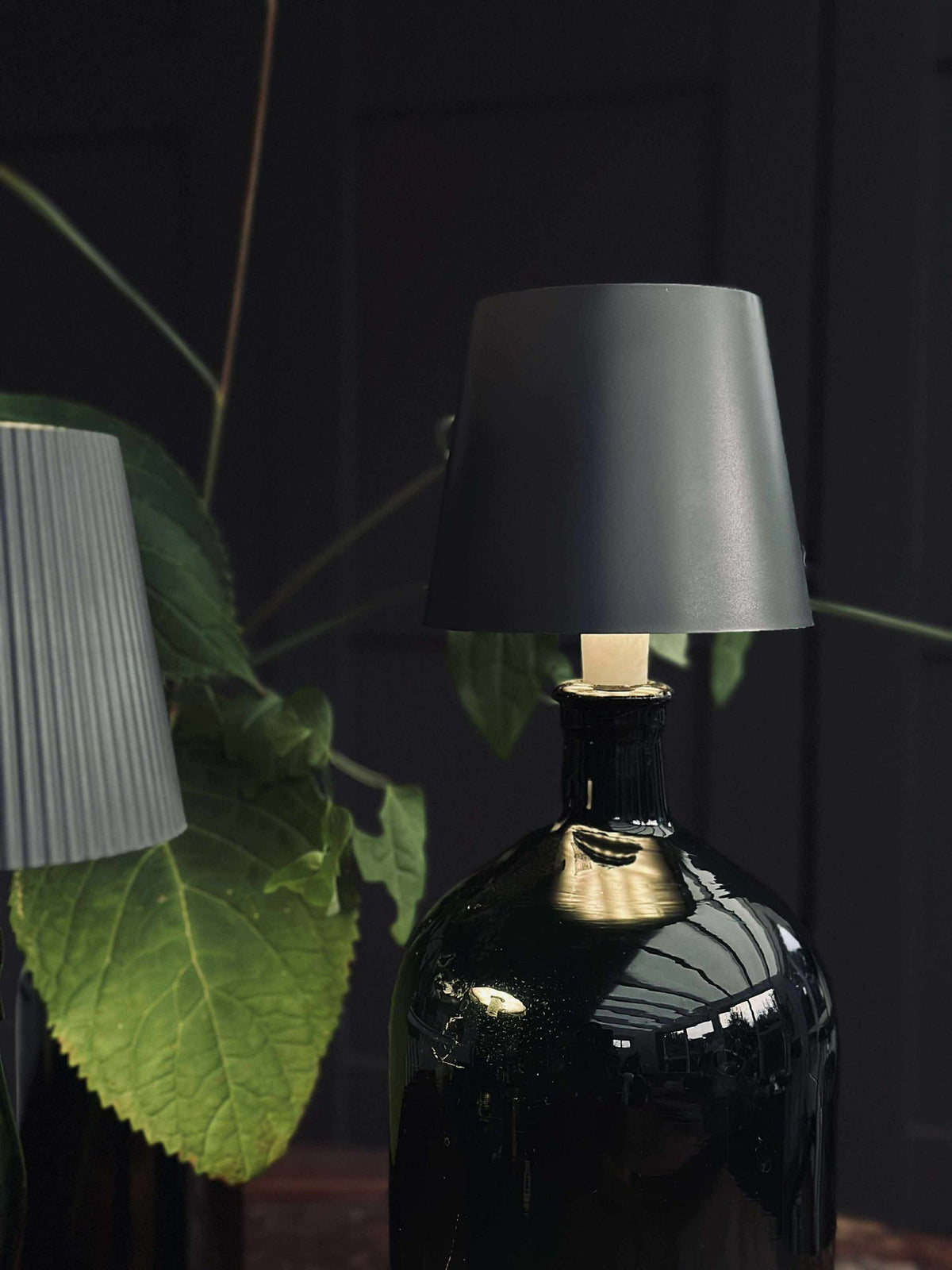 LED lamp voor wijnfles - Grijs MIX