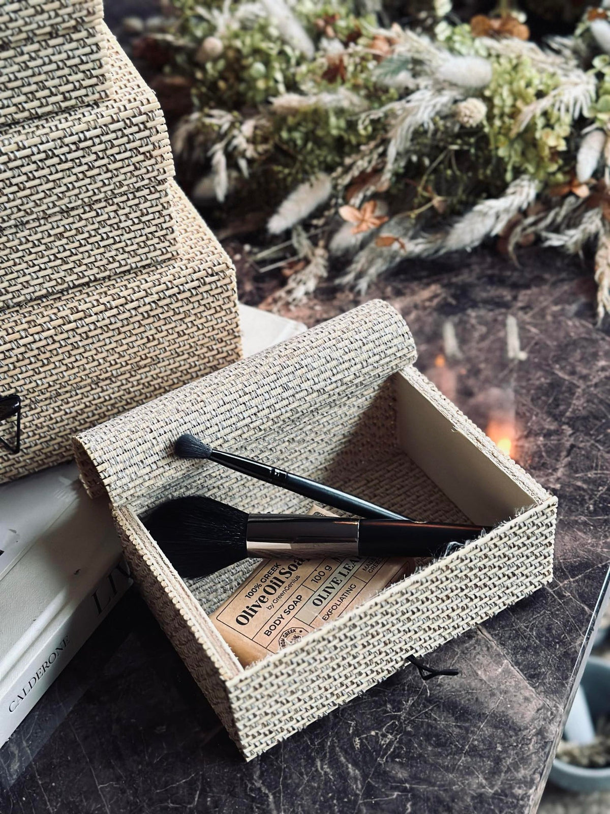 Opbergdozen Nature  - Set van 4 stuks