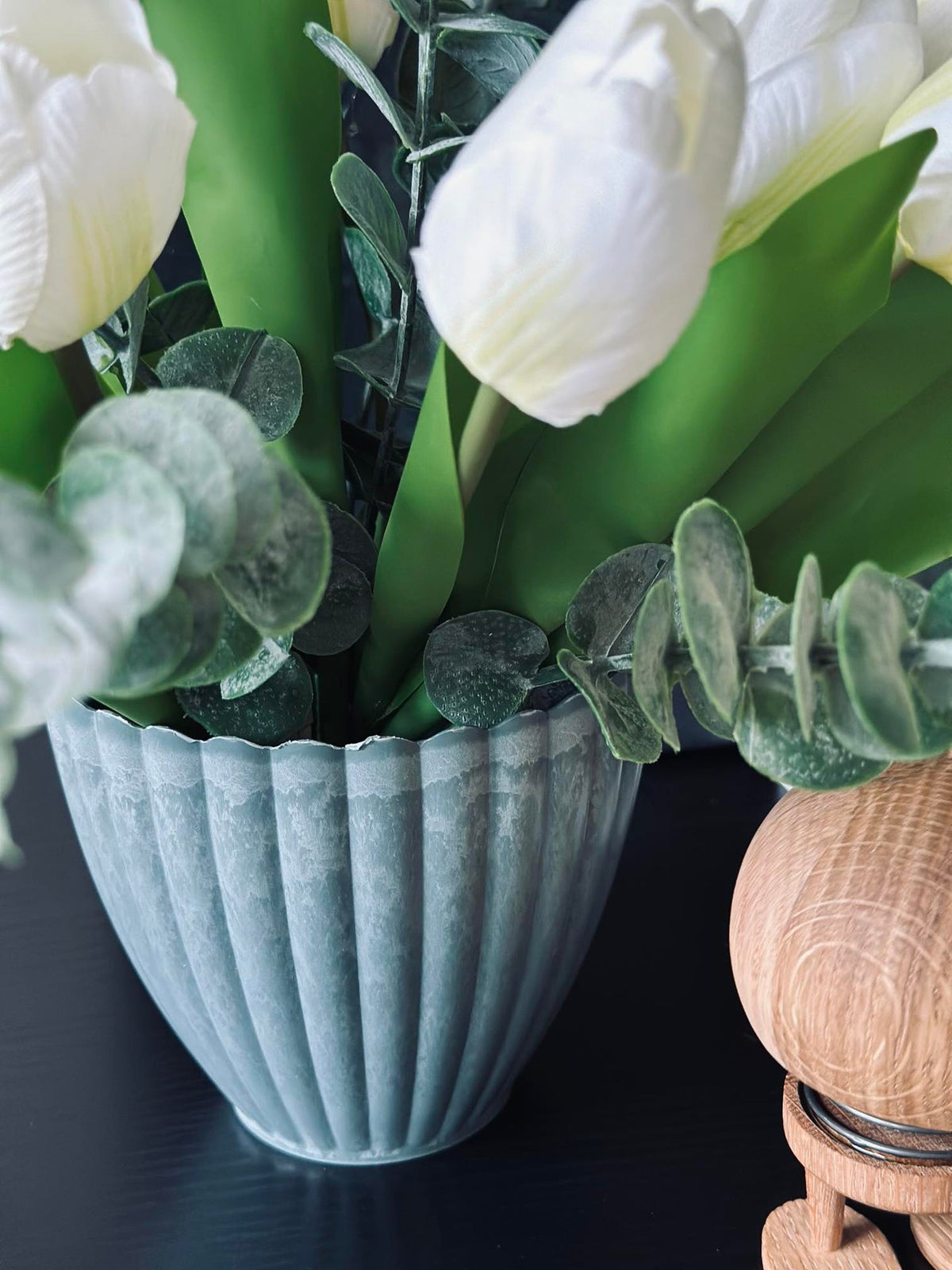 Pot in betonlook