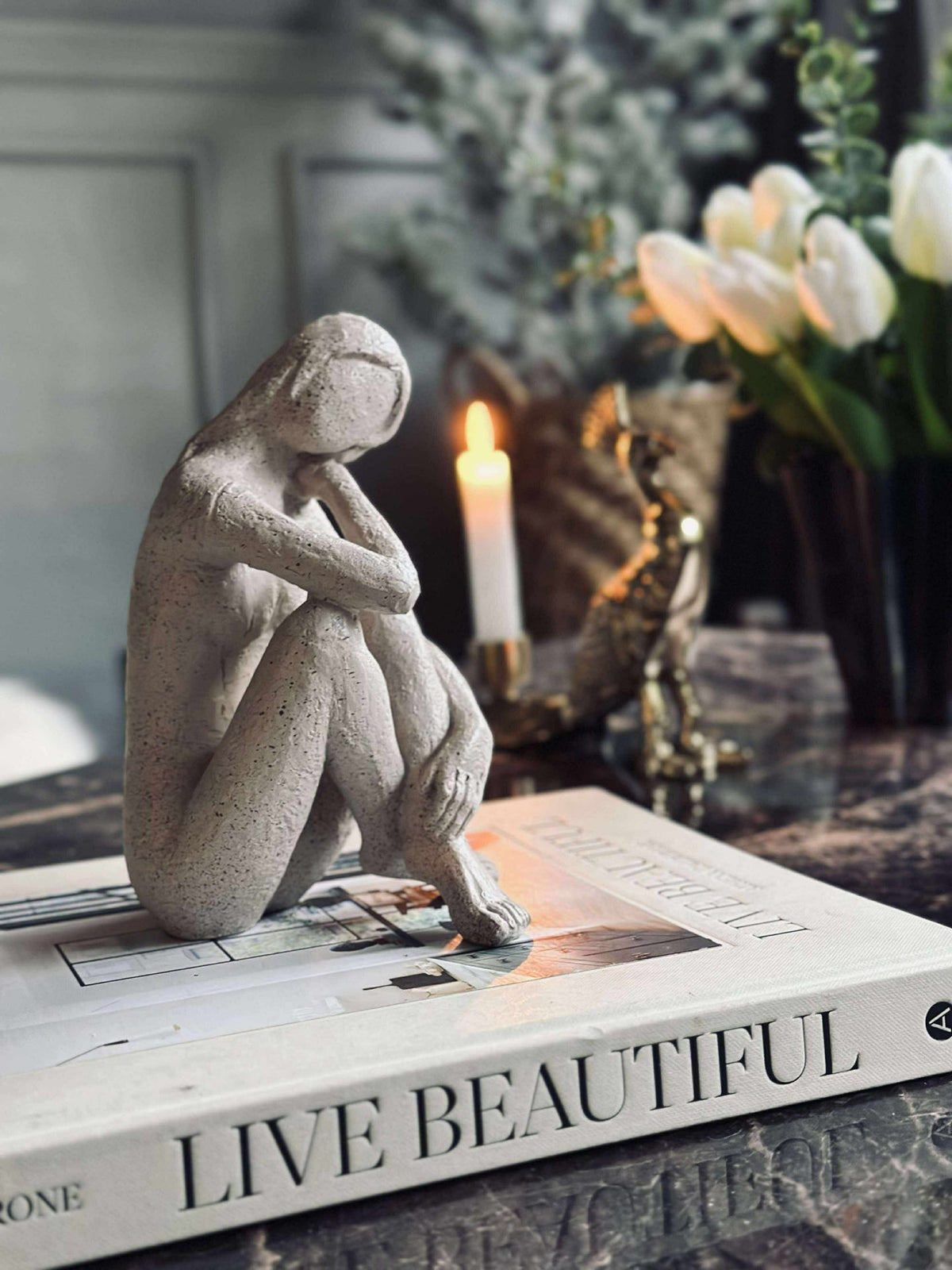 Figuur - Beige mix