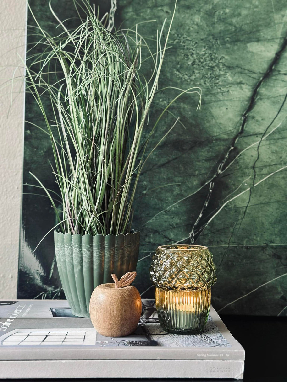 Pot in betonlook