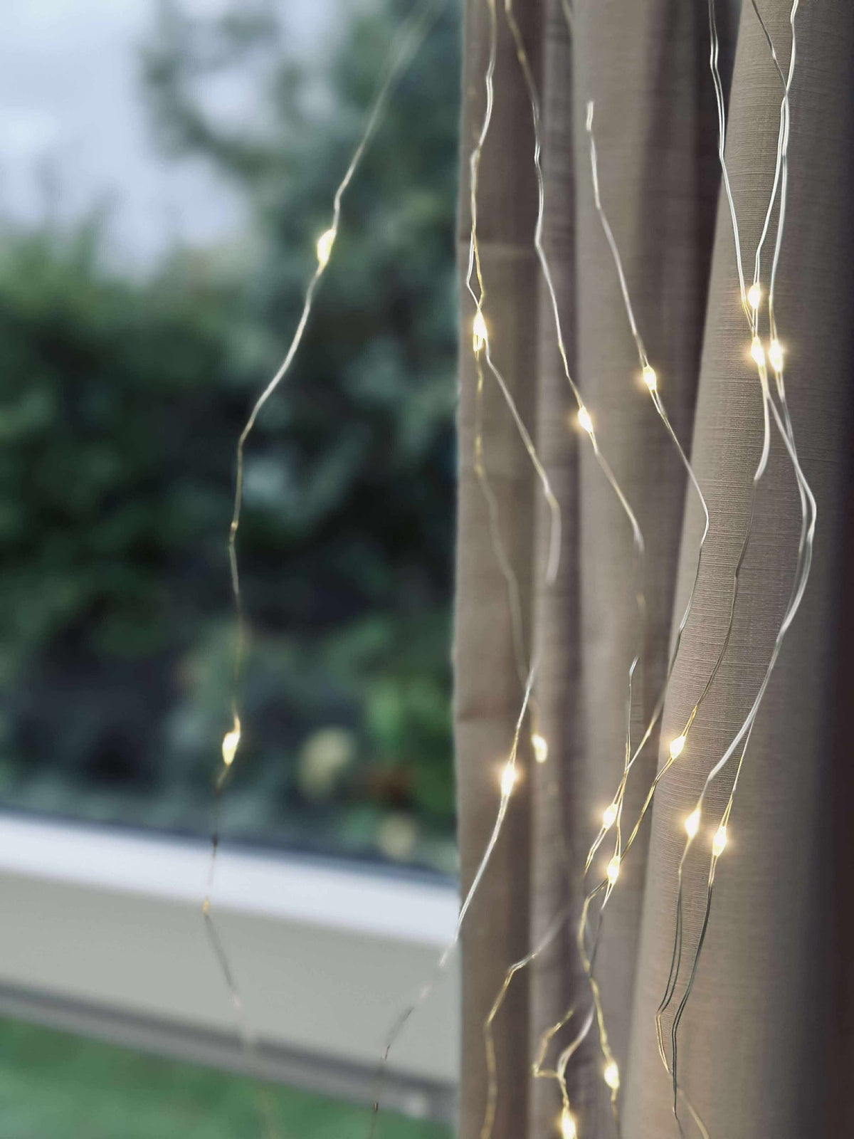 Hangende lichtslinger met 160 led lampjes