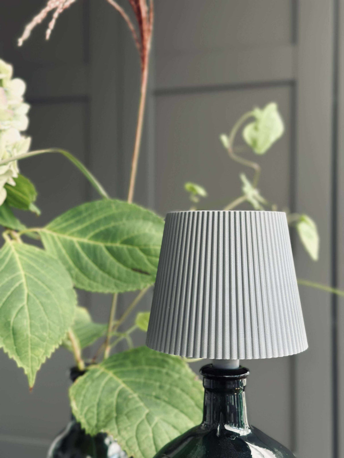 LED lamp voor wijnfles - Grijs MIX