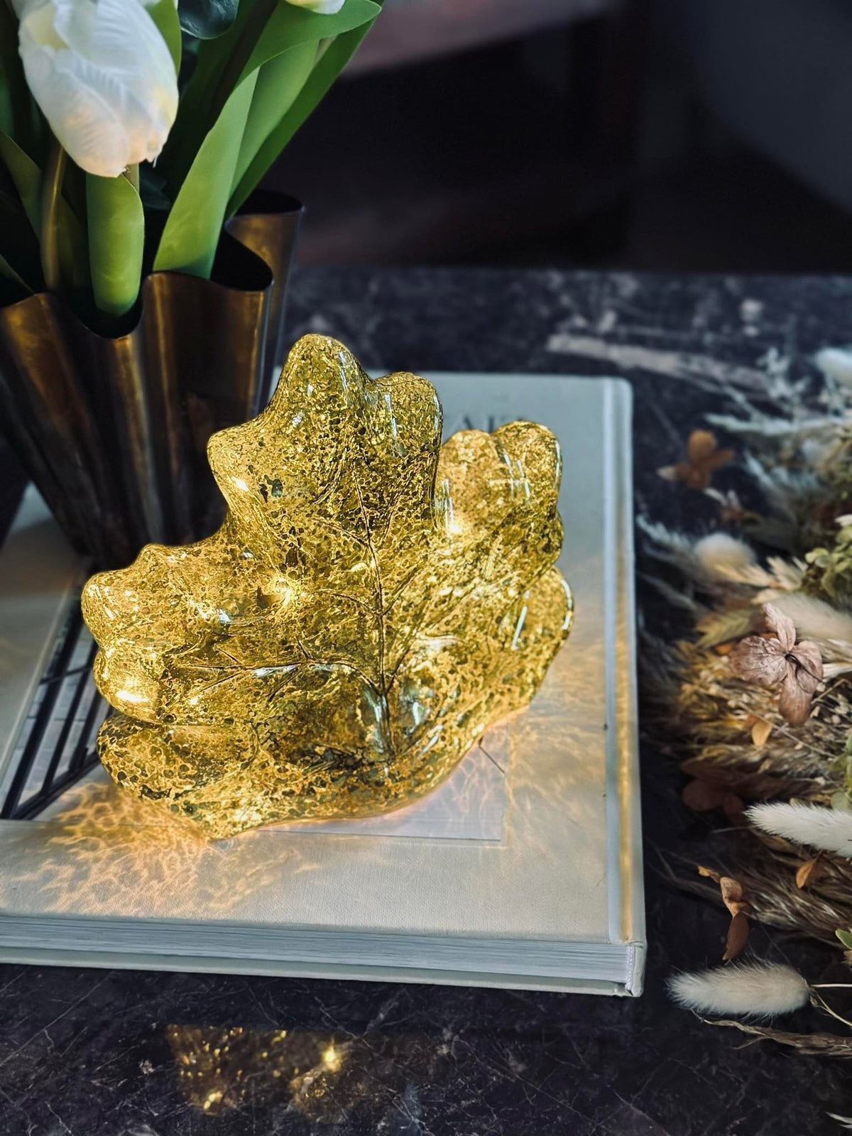 Blad met led licht en timer - Meerdere kleuren
