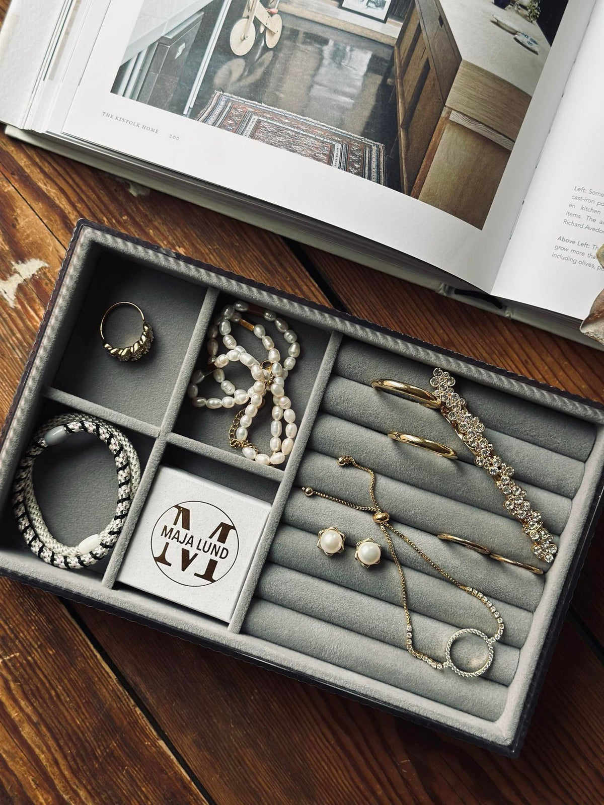 Sieraden opbergdoos met deksel