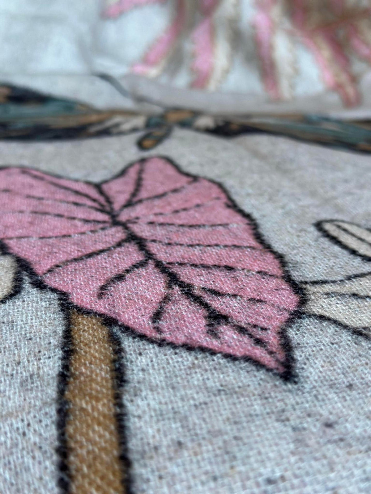 Plaid - Mushroom bruin / naturel