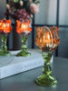 Lichtestandaard flower brown