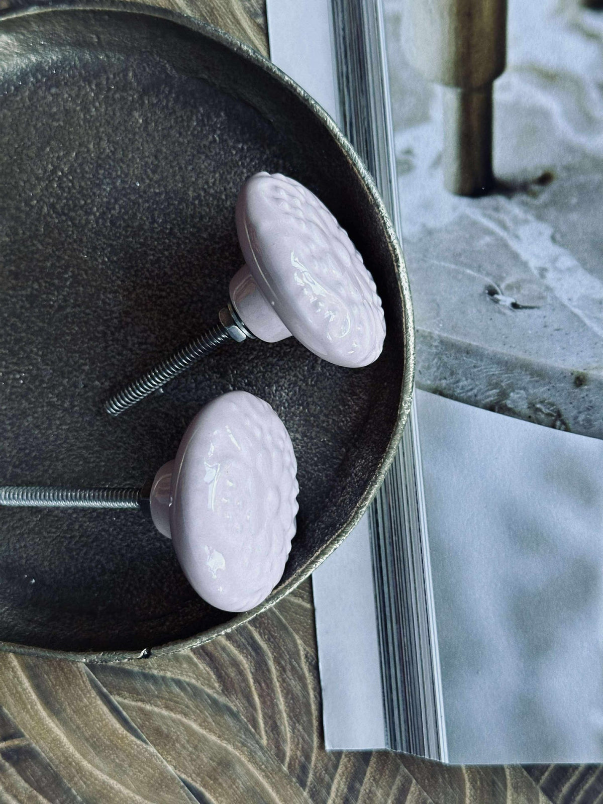 Greb Rosa keramiek - 2 stuks