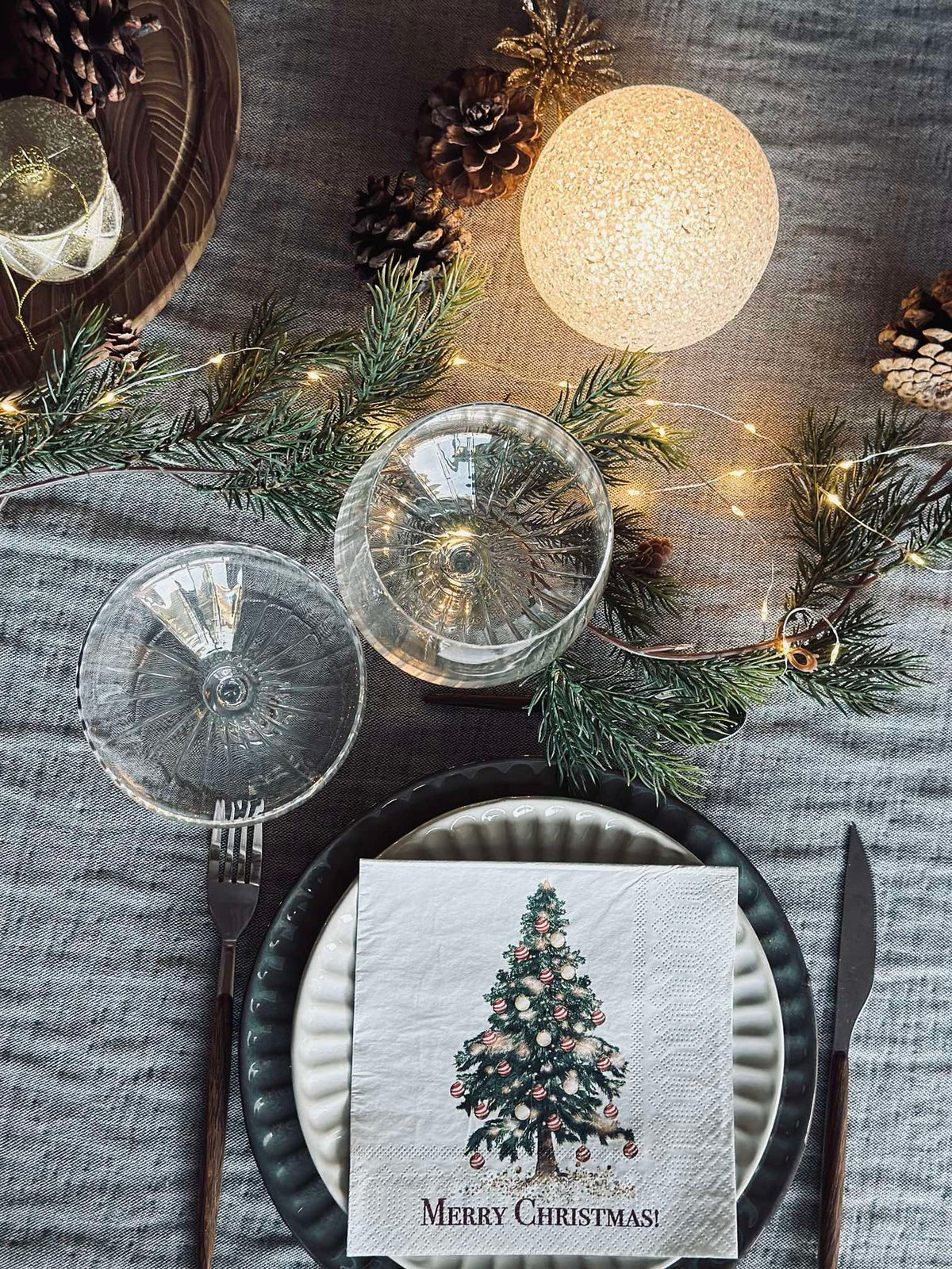 Servetten Kerstboom - 20 stuks