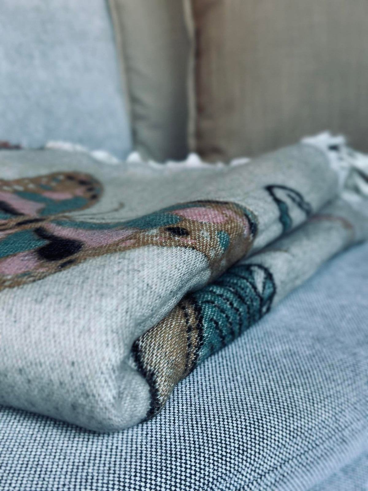 Plaid - Mushroom bruin / naturel